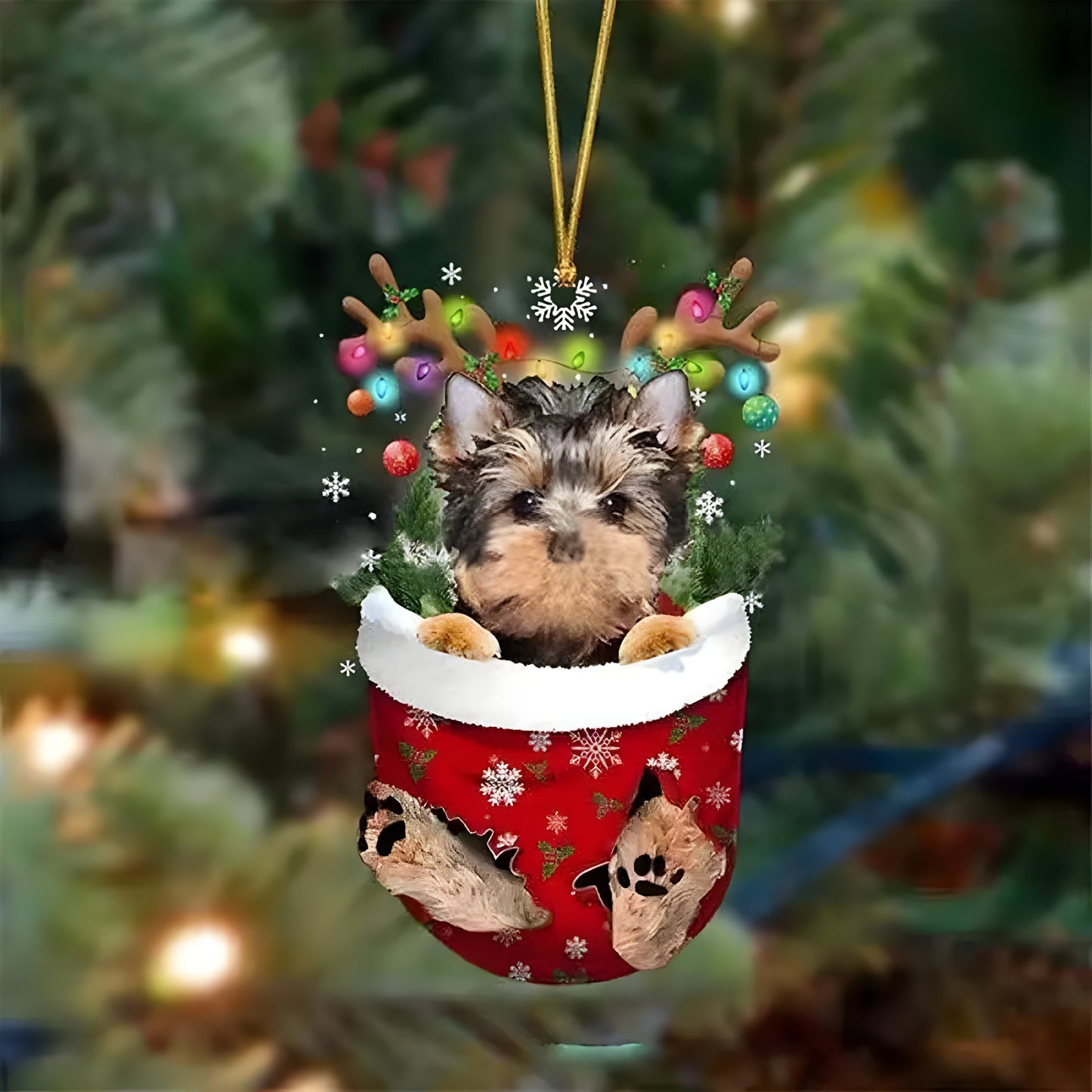 Hübsche Welpen-Dekoration | Weihnachtsbaum-Anhänger Welpe - Festlicher Charme und Geschenk für Hundeliebhaber