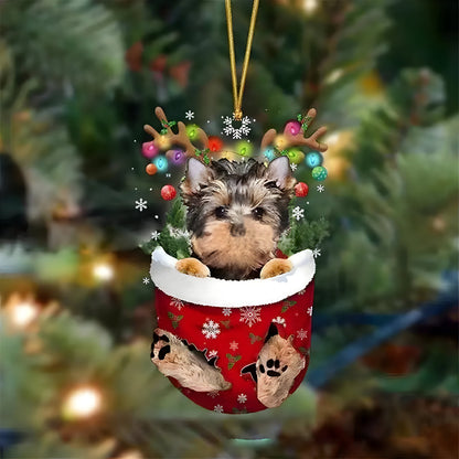 Hübsche Welpen-Dekoration | Weihnachtsbaum-Anhänger Welpe - Festlicher Charme und Geschenk für Hundeliebhaber