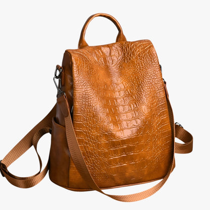 Mackenzie | Luxuriöser Diebstahlschutz-Weichleder-Rucksack