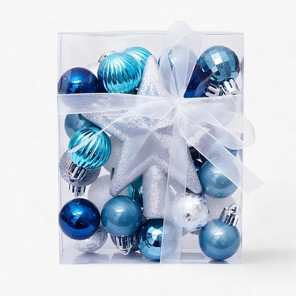 Set aus 30 Weihnachtsdekorationen - Verwandeln Sie Ihren Baum mit festlicher Eleganz