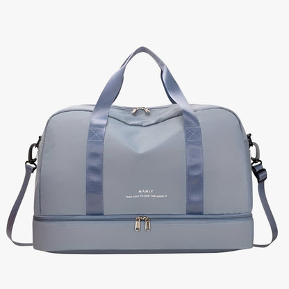 Erweiterbare Reisetasche für Sport und Wochenendausflüge