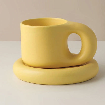 Robuster Keramik-Espressobecher | Stilvoll, Langlebig, Perfekt für Espresso