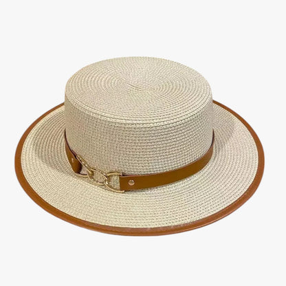Kalani | Eleganter Damenstrohhut mit Schleife für den Sommer