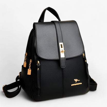 Eleganter Damen Leder Rucksack – Perfekt für Alltag & Reisen