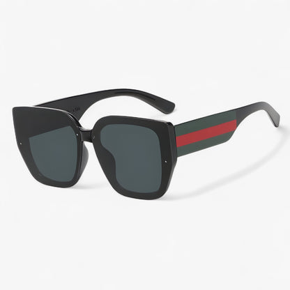 Roco | Retro multicolour polygonale Sonnenbrille für Damen