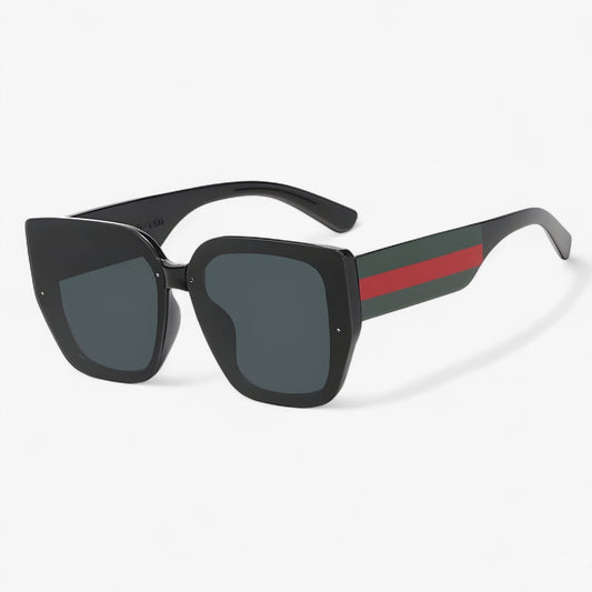 Roco | Retro multicolour polygonale Sonnenbrille für Damen