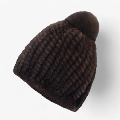 Luxe Martenbont Hut - Winterliche Wärme & Eleganz