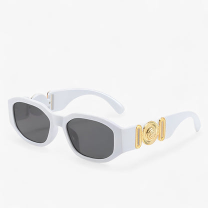 Liam | Kleine rechteckige Sonnenbrille für Reisen und Vintage-Stil