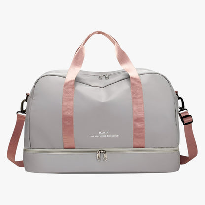 Erweiterbare Reisetasche für Sport und Wochenendausflüge
