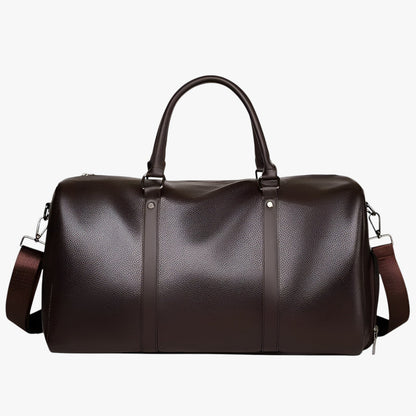Theo | Elegante Herren Reisetasche aus Leder, Raum und Komfort in Bewegung
