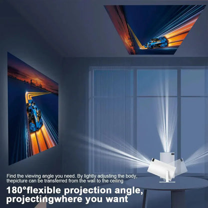 PixelWall DreamScreen™  Projektor, der Ihre Wand in ein Kino verwandelt