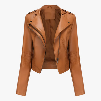 Emma | Kurze Lederjacke