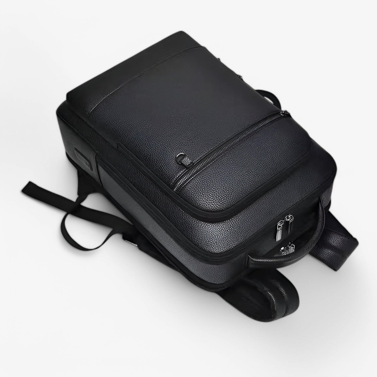 Leonardo | Rucksack aus Leder mit USB
