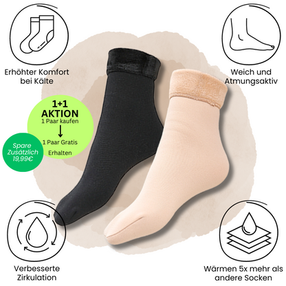 Comfysocks Thermosocken - Unisex Einheitsgröße - für warme Fußmomente