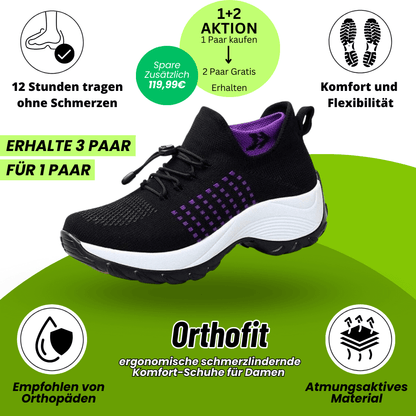 Orthofit - ergonomische Komfort-Schuhe für Damen