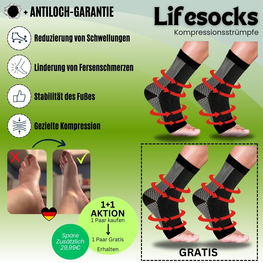 Lifesocks - Kompressionssocken