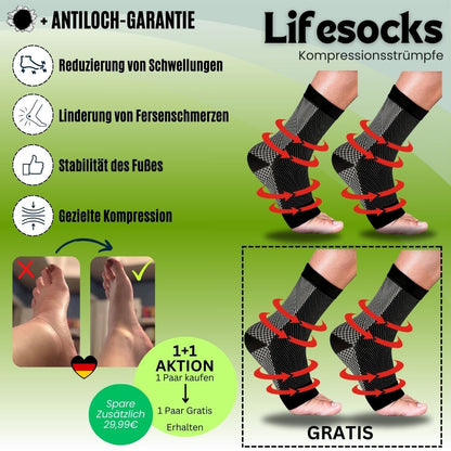 Lifesocks - Kompressionssocken