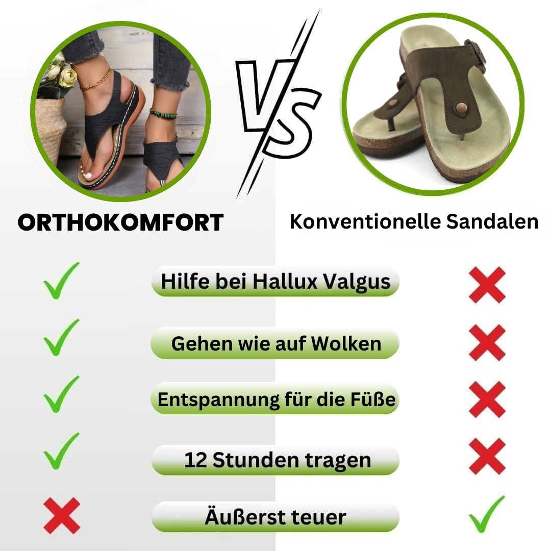 OrthoKomfort - Ergonomische Komfort-Sandalen
