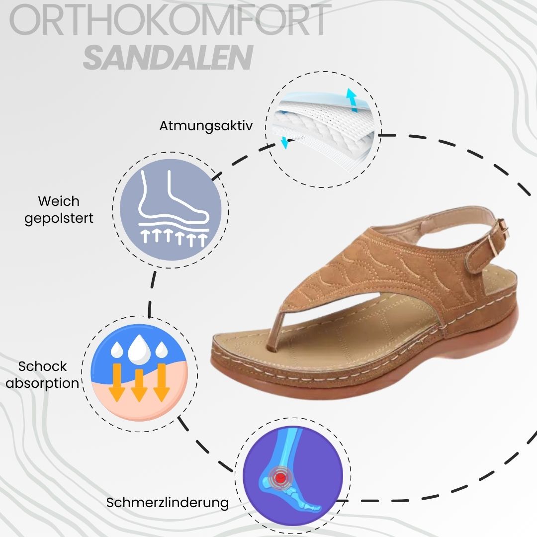 OrthoKomfort - Ergonomische Komfort-Sandalen