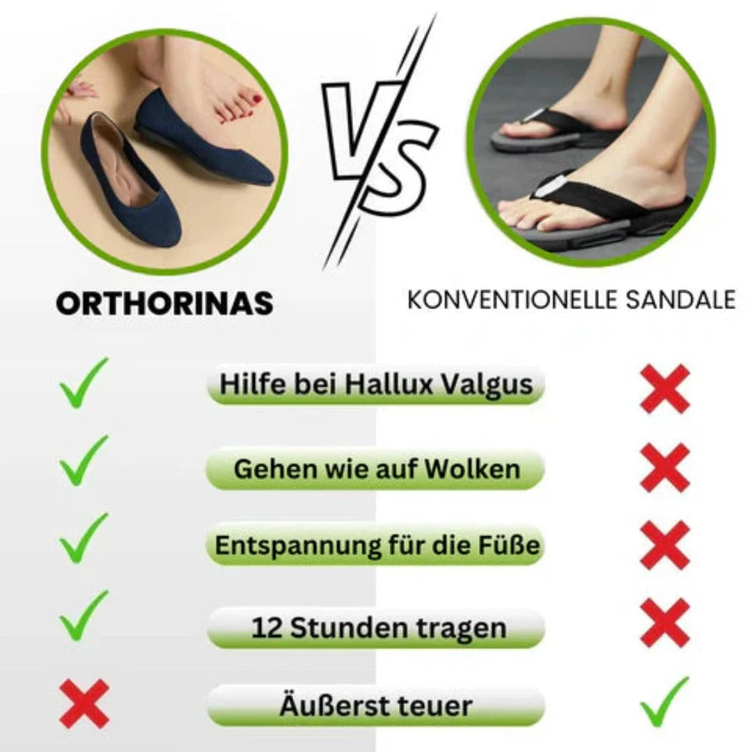 Orthorinas - Ergonomische Ballerinas