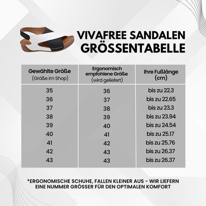 VivaFree – ergonomische Sandalen