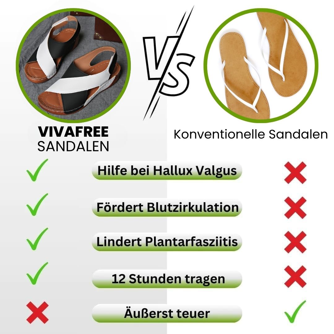 VivaFree – ergonomische Sandalen