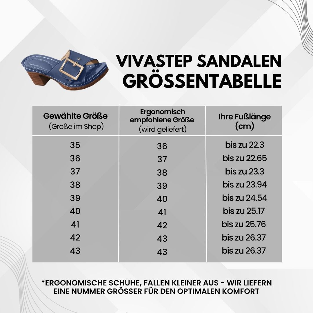 Vivastep – ergonomische High-Heels Sandalen