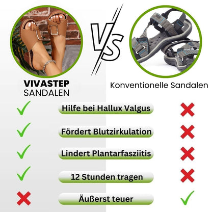 Vivastep – ergonomische High-Heels Sandalen