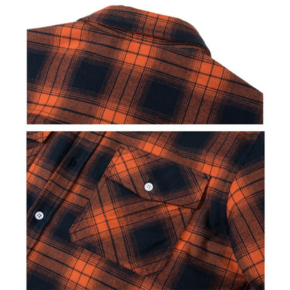 Fleecegefütterte Herren Karo-Jacke – Arvid