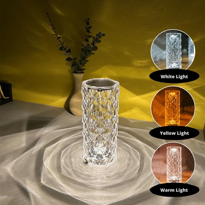 LumaSerene™ Dekorative LED-Lampe im Kristallstil