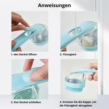 PetBath™ | Die ultimative Bade- und Massagebürste für Haustiere