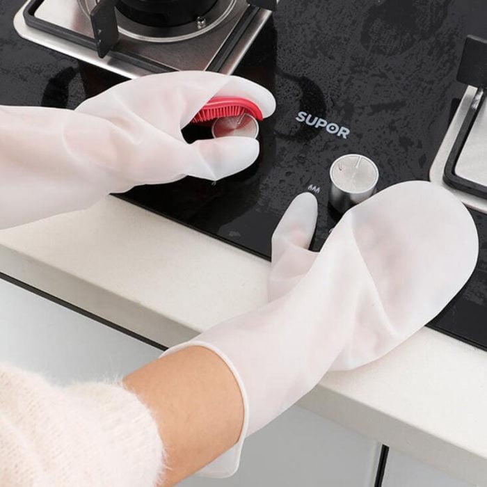 ScrubMate™ - Der ultimative Küchenhandschuh für müheloses Schrubben!
