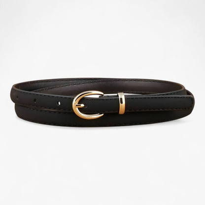 Helen | Damengürtel - Schmal echtes Leder für mühelosen Stil