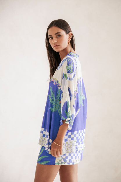 Rock und Shirt Set - Lebendige Sommer-Essenz