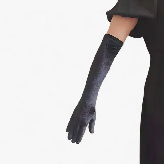 Damen-Velourhandschuhe - Eleganter Retro-Stil und Wärme