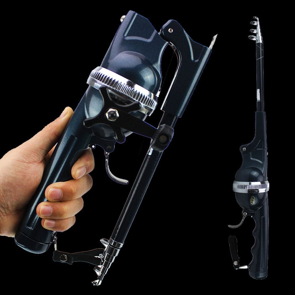 Fish Pro™ - Die faltbare All-in-One-Angelrute