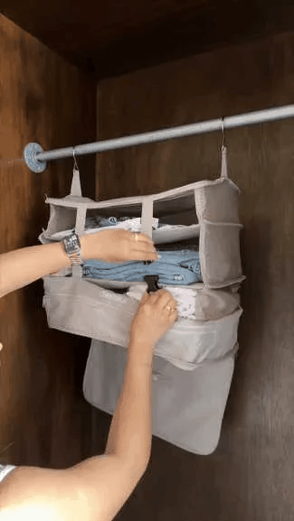 PackEase Pro™ - Dreifache Hängetaschen zum Organisieren