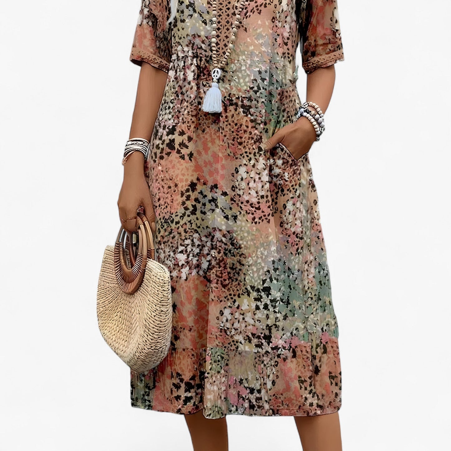 Patricia - Kleid mit Blumenmuster