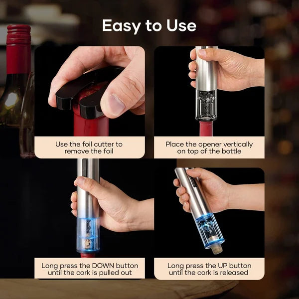 CorkScrew™ - Elektrischer Weinöffner