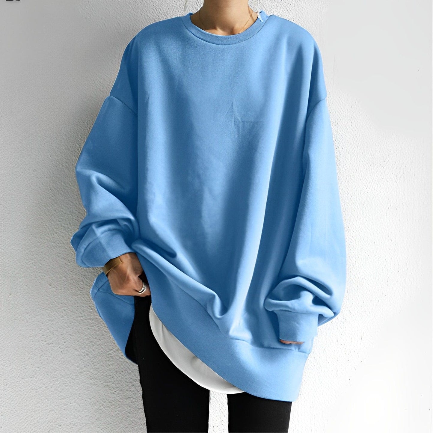Oversized Designer-Pullover – Jamila