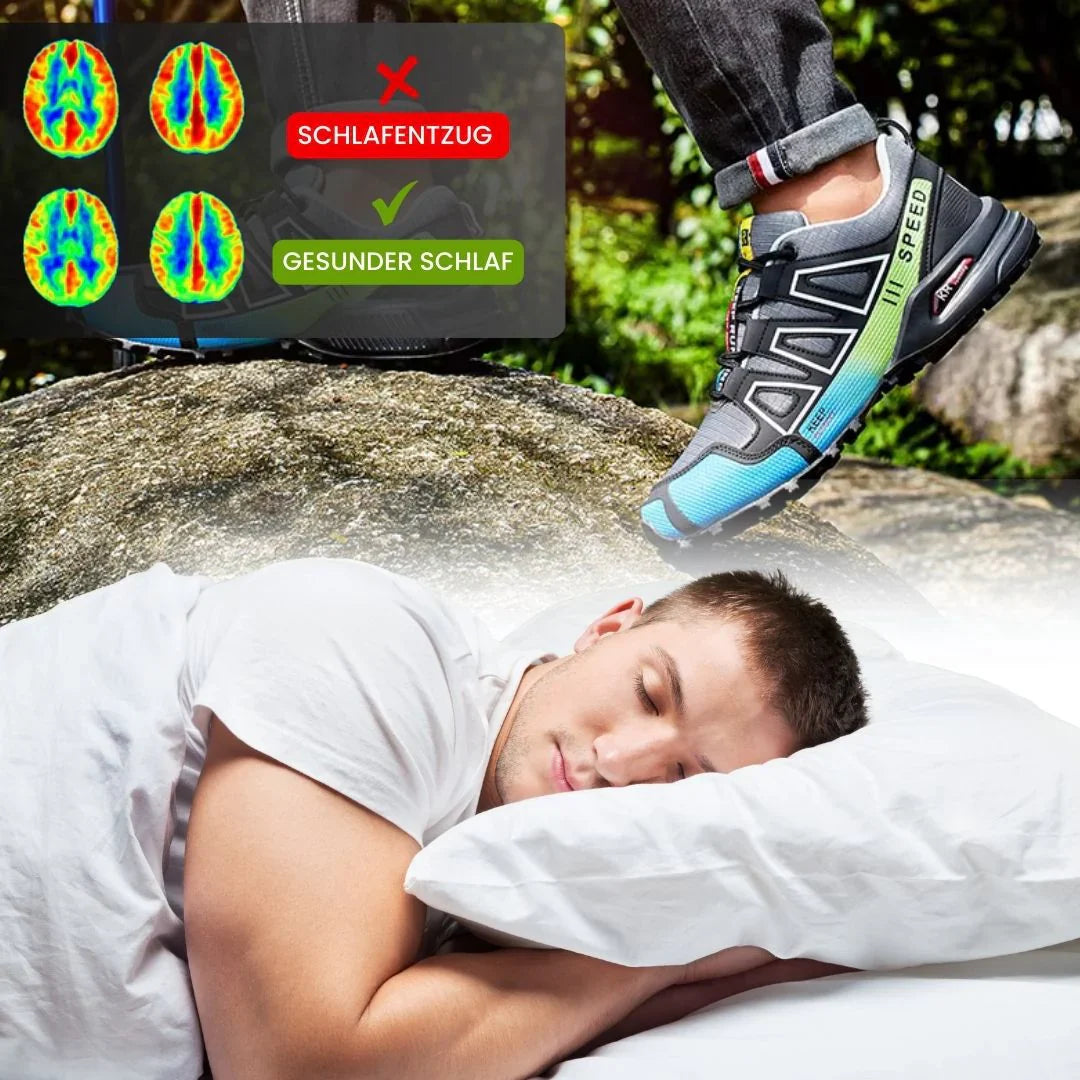 OrthoTrekking – Ergonomische Wanderschuhe Schlaf.