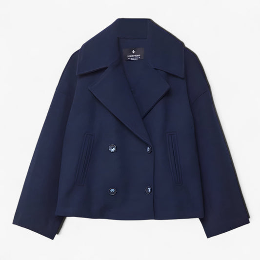 Estelle | Kurze Wolljacke – Elegante Wärme