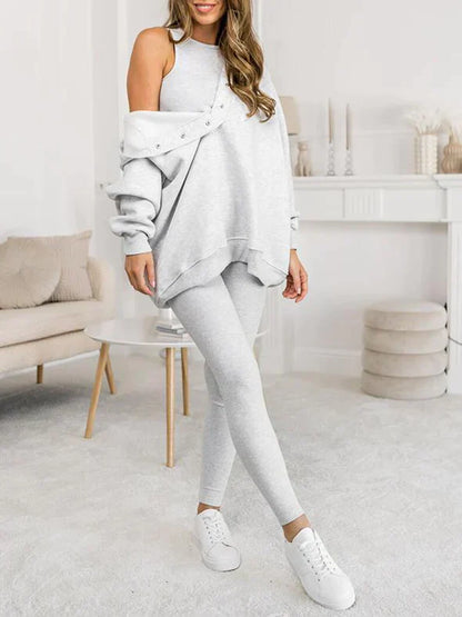Romy™ - Bequemes und lässiges dreiteiliges Set
