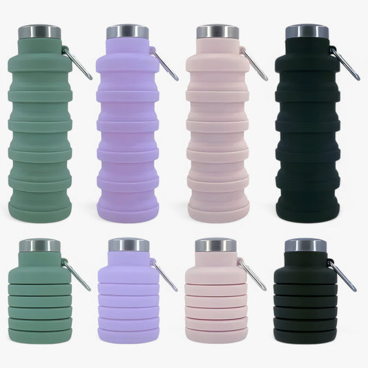 FlexiBottle™ | Faltbare 500ml Silikon-Wasserflasche