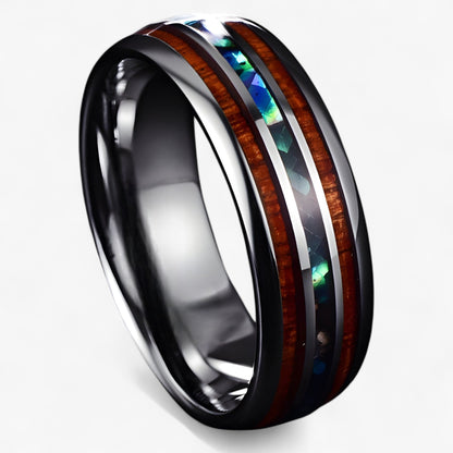 Maui | Natur-Ring aus Kokosnuss – Handgefertigter Inselstil