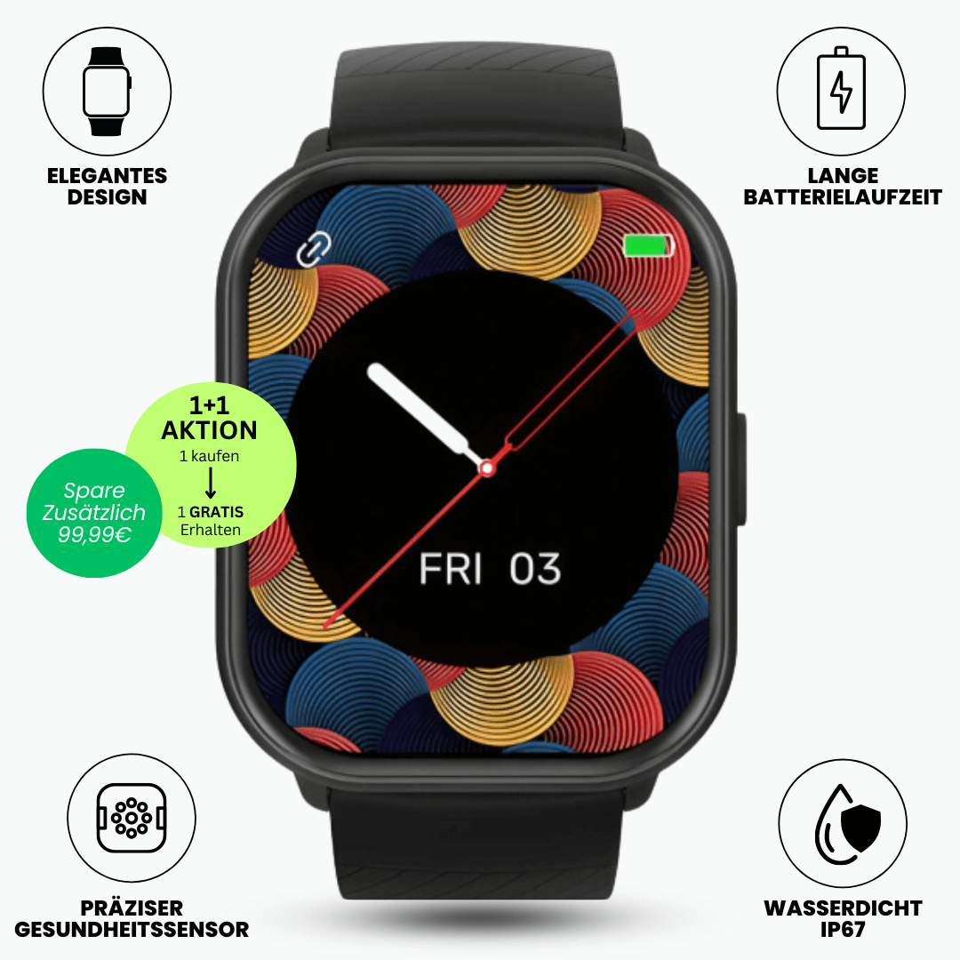 Fitpro Ultra Smartwatch für iOS/Android Handys