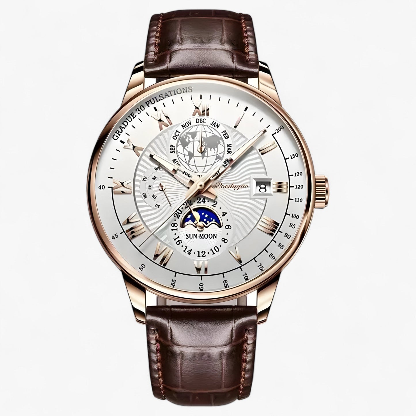 PhaseClock™ - Luxusmechanisches Armbanduhr für Männer