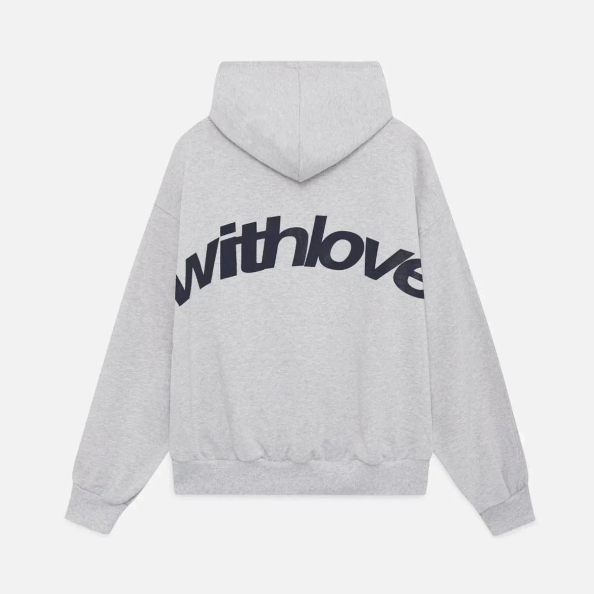 Kuscheliger Kapuzenpullover mit Rückenprint – Love