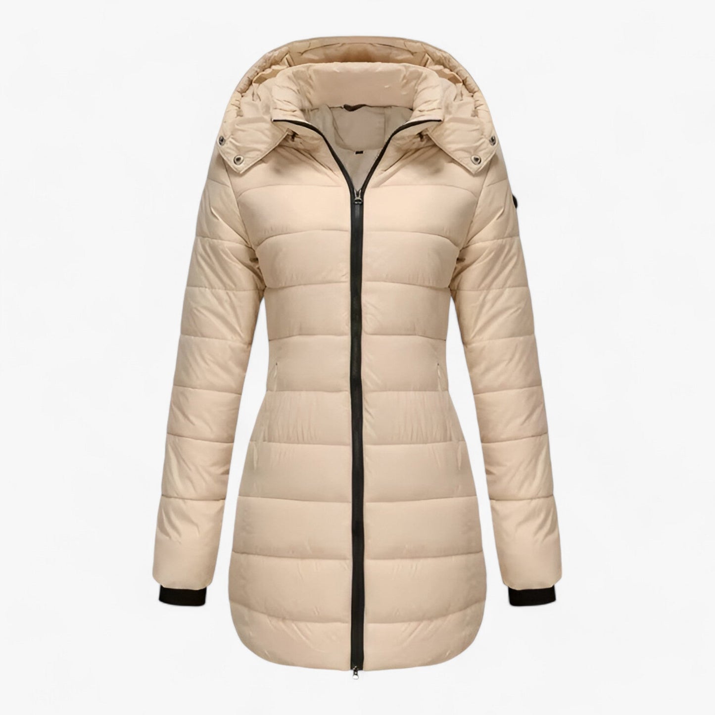 Lange Parka mit Kapuze - Extrem warme Winterjacke