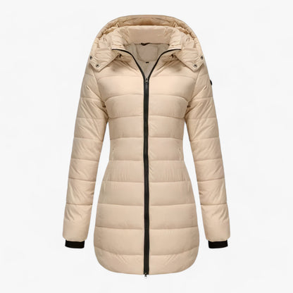 Lange Parka mit Kapuze - Extrem warme Winterjacke